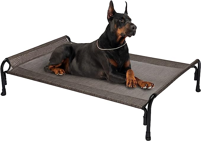 Elevated Dog Beds with Superior Ultimate Comfort - Large Capacity Memory Foam Elevated Dog Beds