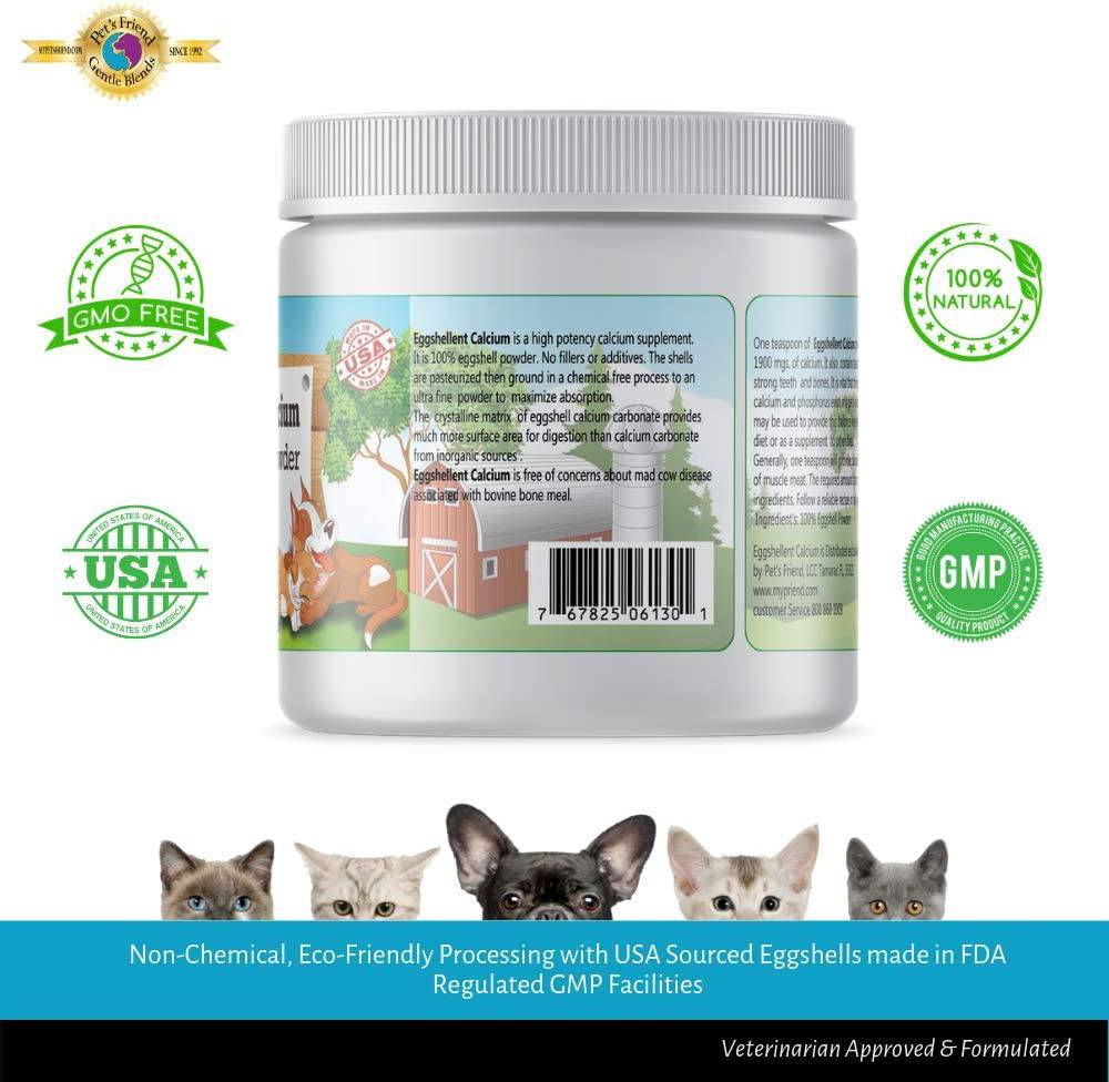 Pet's Friend Eggshellent Calcium - Felicitails is founded by Lindsay Giguiere