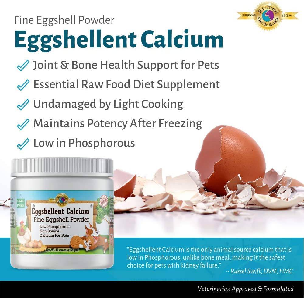 Pet's Friend Eggshellent Calcium - Felicitails is founded by Lindsay Giguiere
