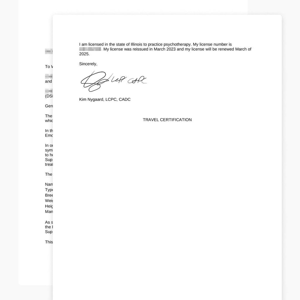 Therapist-Certified Program for Emotional Support Animals - Felicitails is founded by Lindsay Giguiere