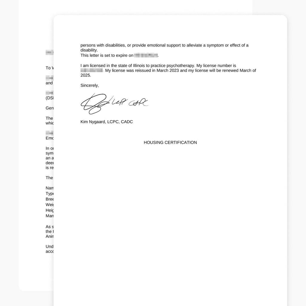 Therapist-Certified Program for Emotional Support Animals - Felicitails is founded by Lindsay Giguiere