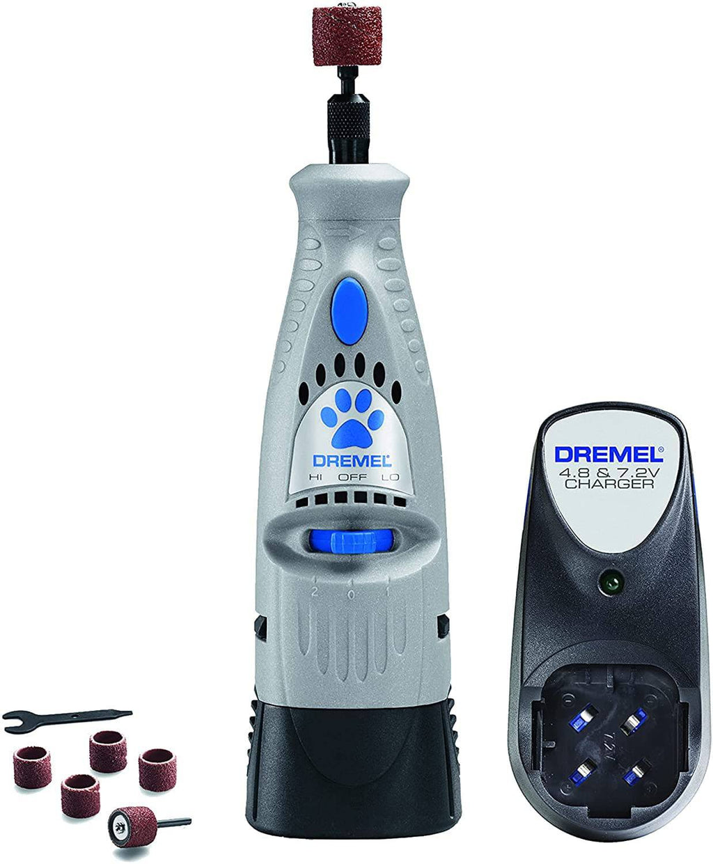 Dremel 7300-PT 4.8V Cordless Pet Dog Nail Grooming & Grinding Tool - Felicitails is founded by Lindsay Giguiere