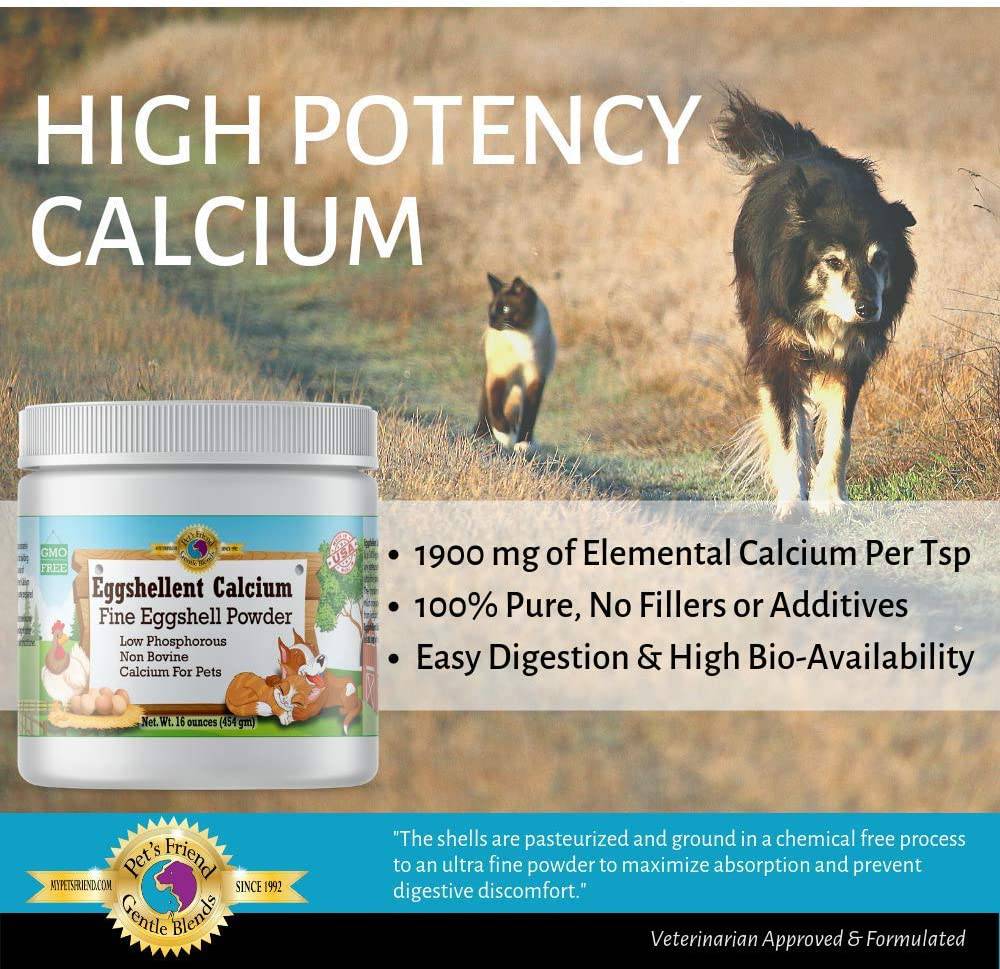 Pet's Friend Eggshellent Calcium - Felicitails is founded by Lindsay Giguiere