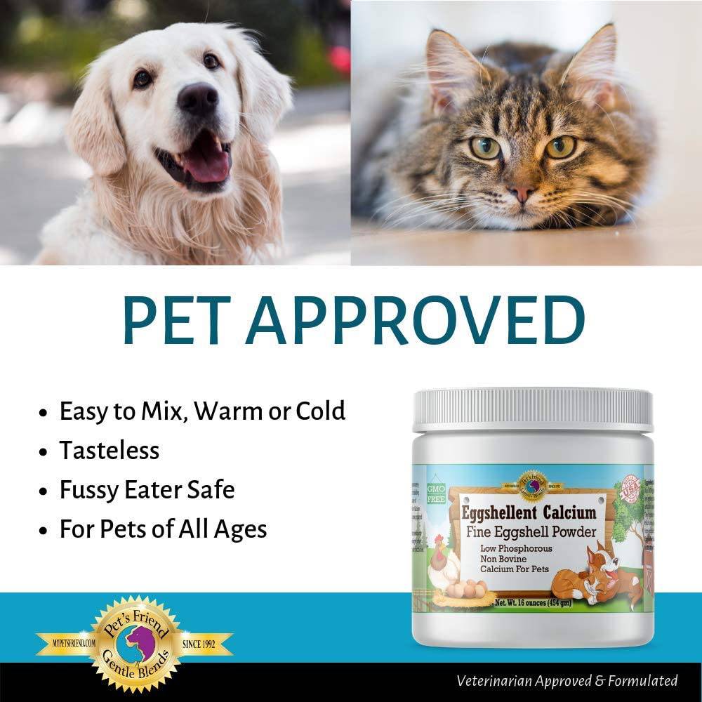 Pet's Friend Eggshellent Calcium - Felicitails is founded by Lindsay Giguiere