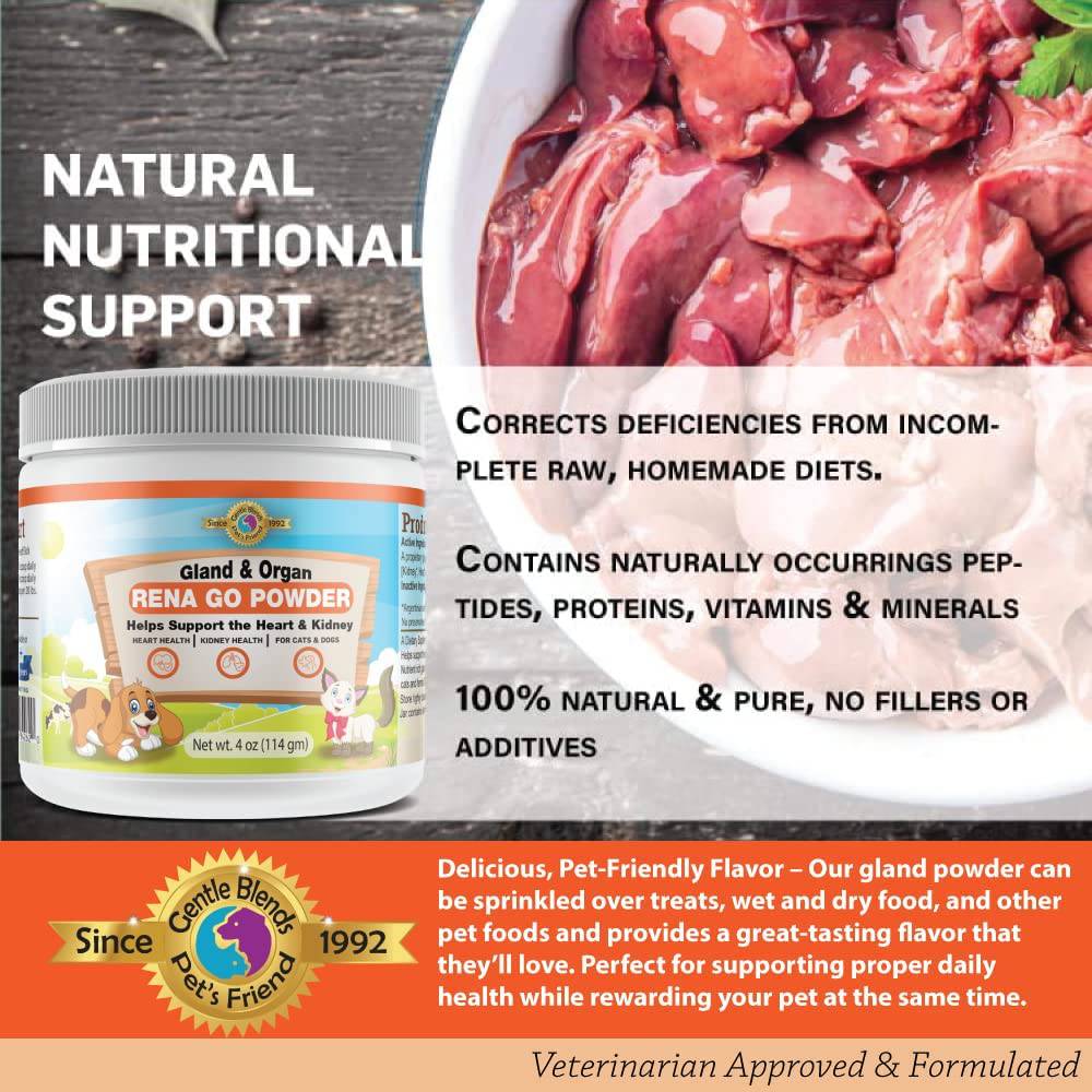 Rena G.O. Powder - Heart & Kidney Support, Pet Nutritional Supplement - Felicitails is founded by Lindsay Giguiere