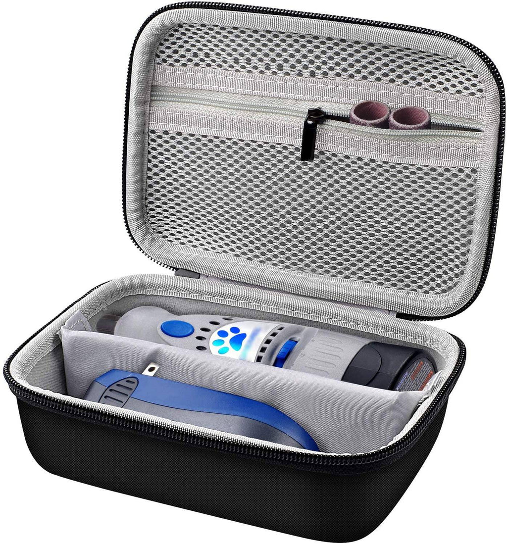 Storage & Protective Case for Dremel 7300-PT 4.8V with Accessories Mesh Pocket - Felicitails is founded by Lindsay Giguiere
